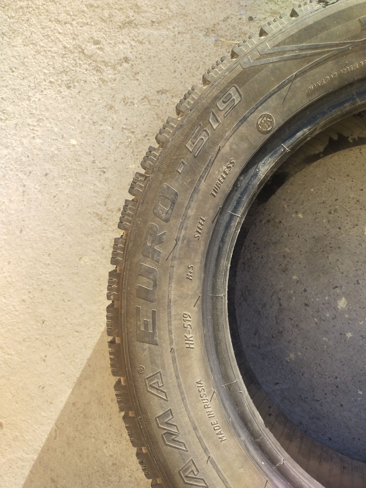 Автошины б/у зимние 185/65/R15