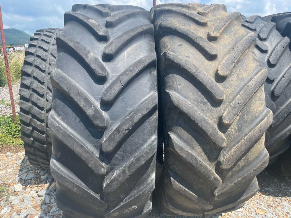 650/65R42 cauciucuri second hand MICHELIN anveloep agricole JOHN DEERE