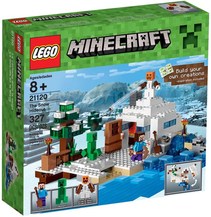 LEGO Minecraft 21120 The Snow Hideout