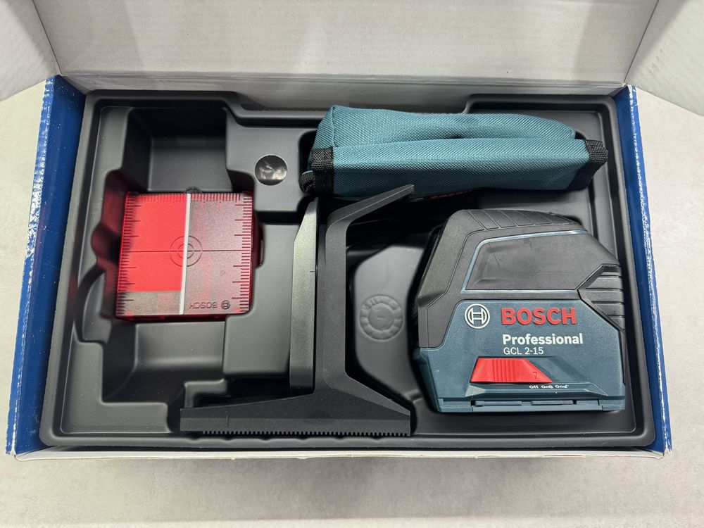 Линеен лазерен нивелир Bosch GCL 2-15