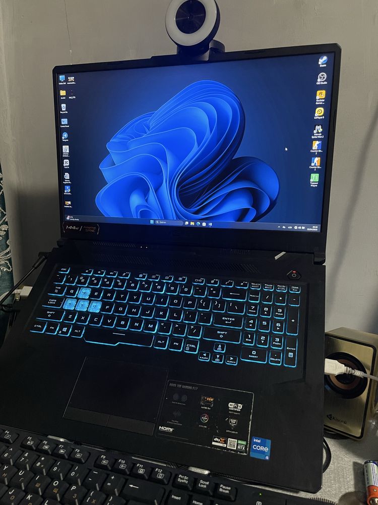 Asus tuf gaming F17 | Gaming va stream uchun