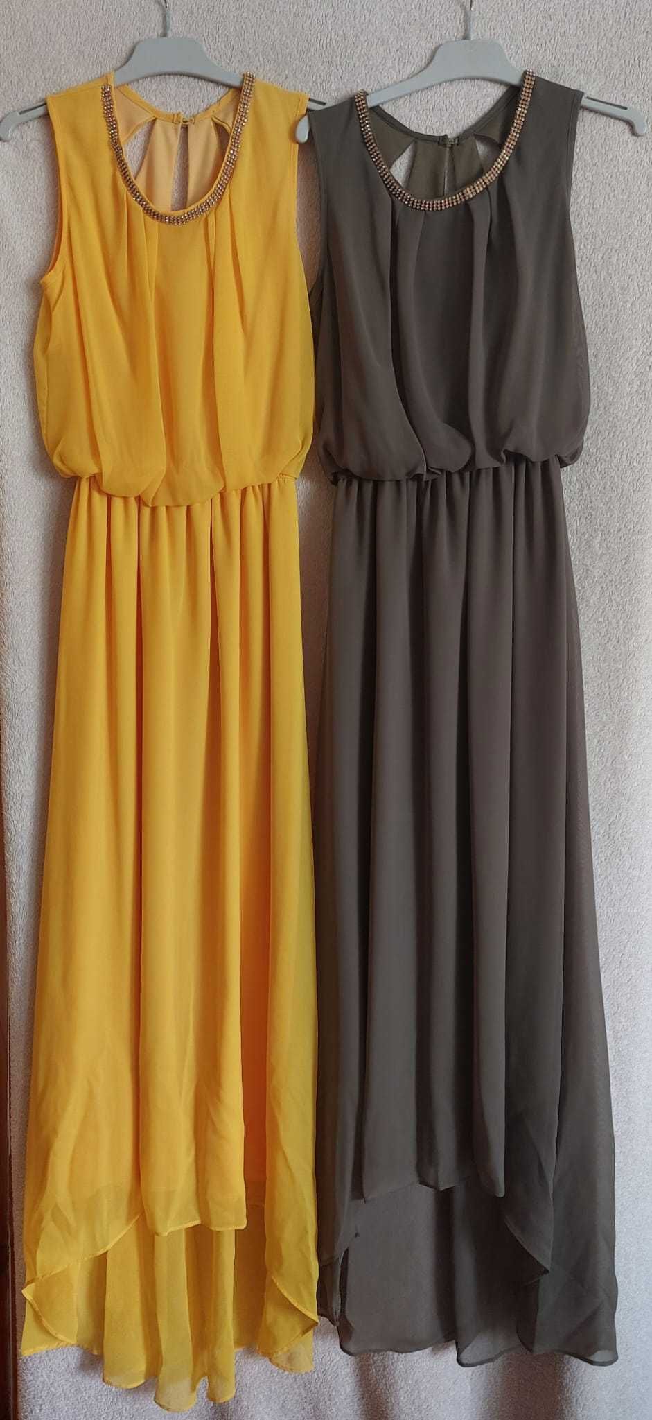 Set două rochii elegante din tul, culori asortate