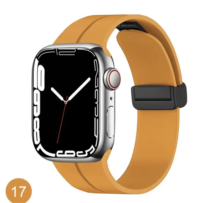 Curea Husar Silicon Magnetica Incarator Cablu Usb Ceas Apple Watch
