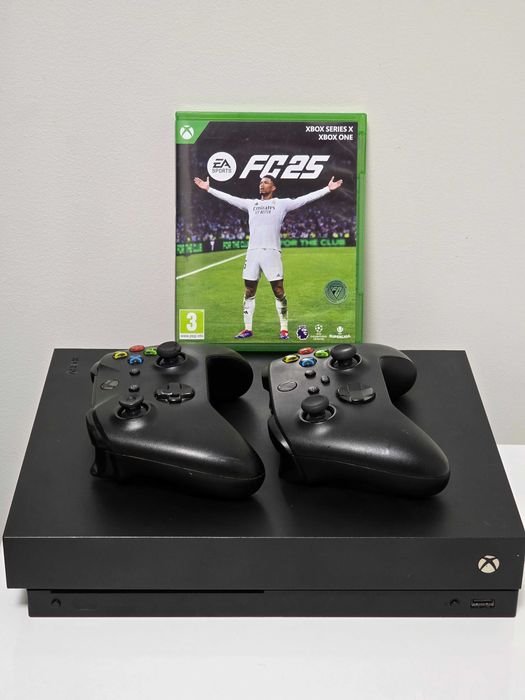 Xbox one x cu Fifa 25