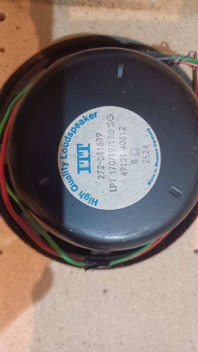 Difuzoare bass și tweetere ITT