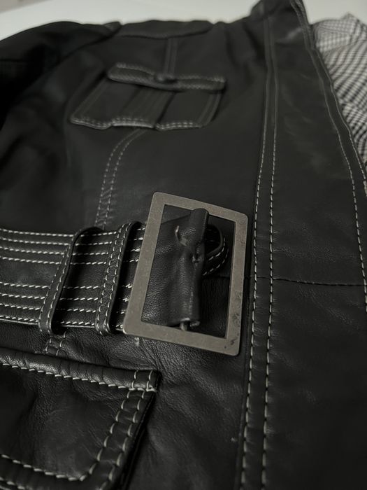 Ново яке естествена кожа US POLO ASSN черно