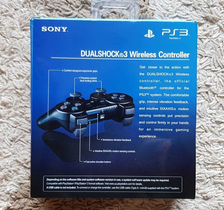 Оригинален Джойстик DUALSHOCK 3 за PS3 / PLAYSTATION 3, безжичен