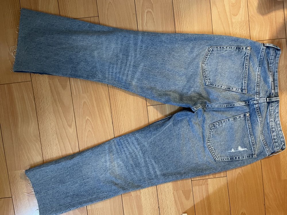 Jeans H&M mărime 36, lungime glezna