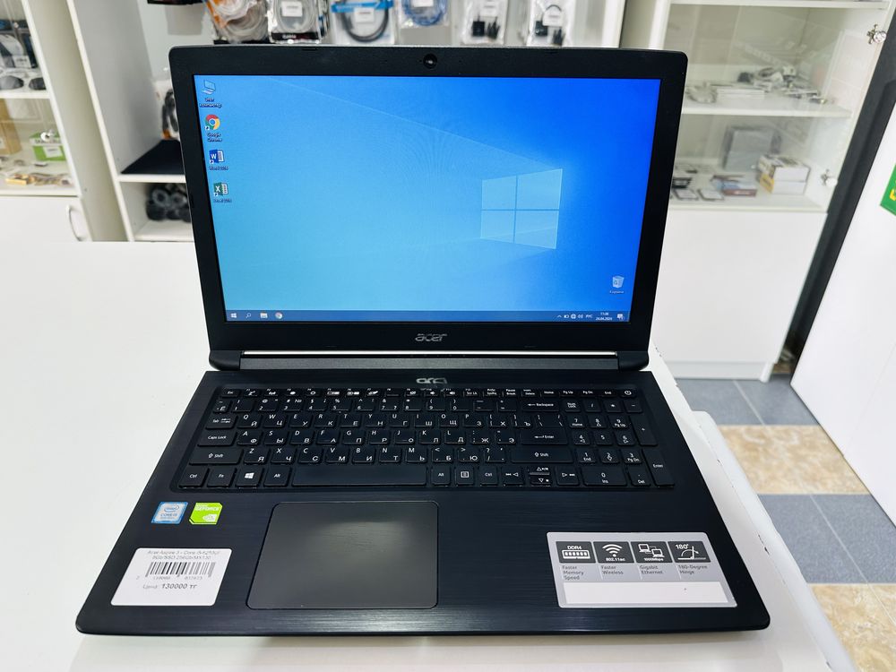 Рассрочка! Acer Aspire 3 - Core i5-8250U/ 8Gb/SSD 256Gb/MX130