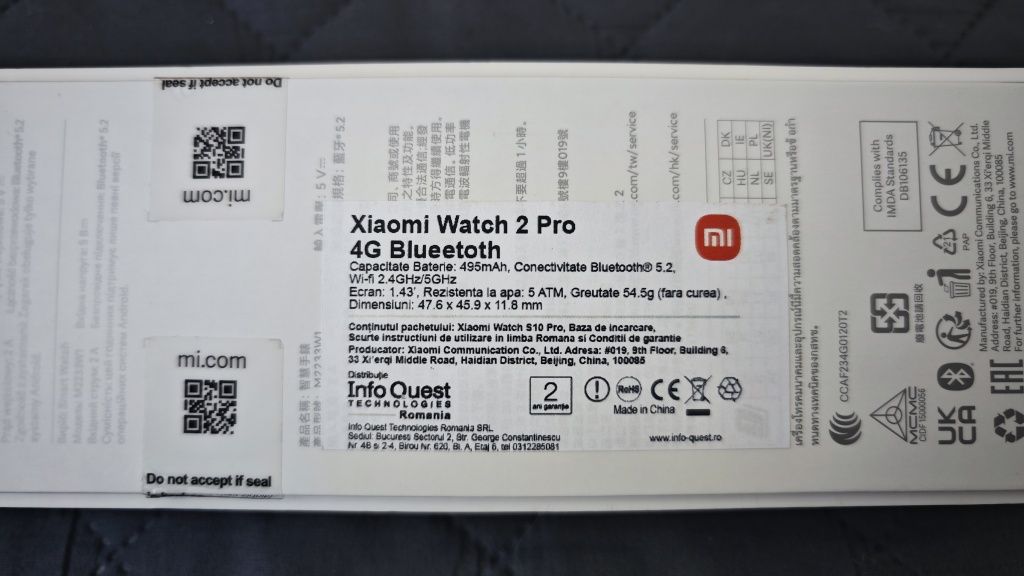 Xiaomi Watch 2 Pro LTE - Silver