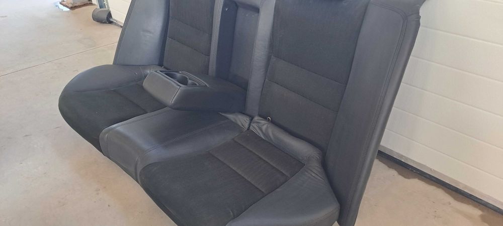 Полукожен салон Honda accord 2008г