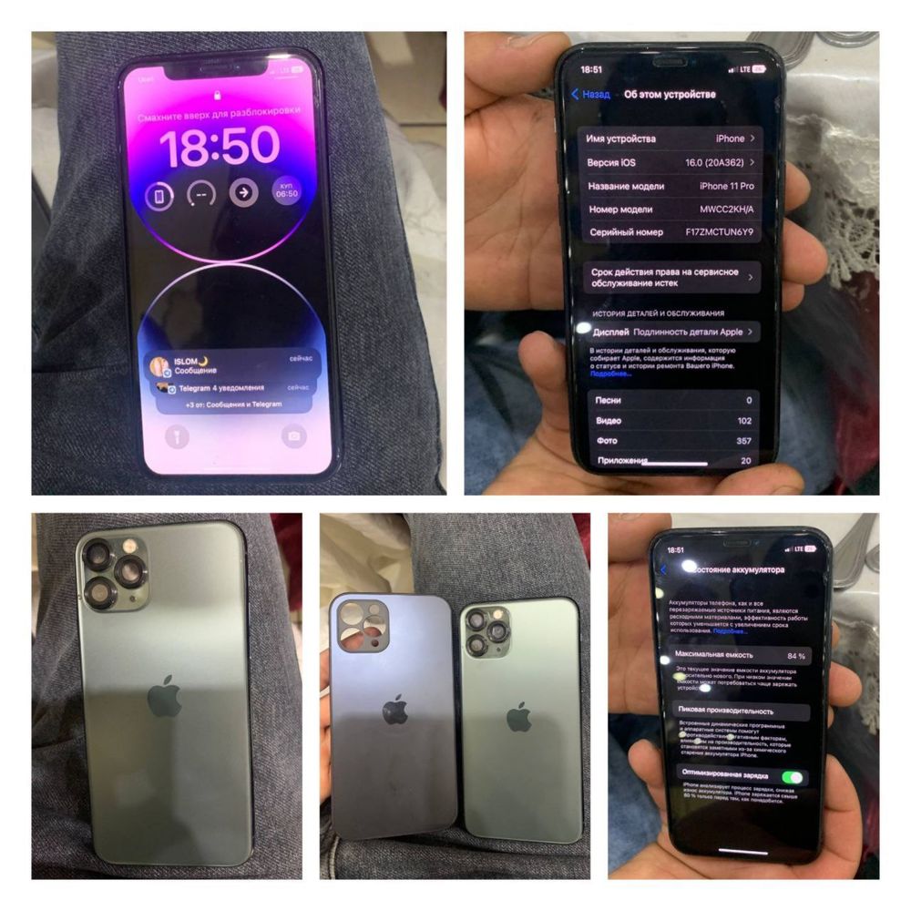 Iphone 11 pro sotiladi