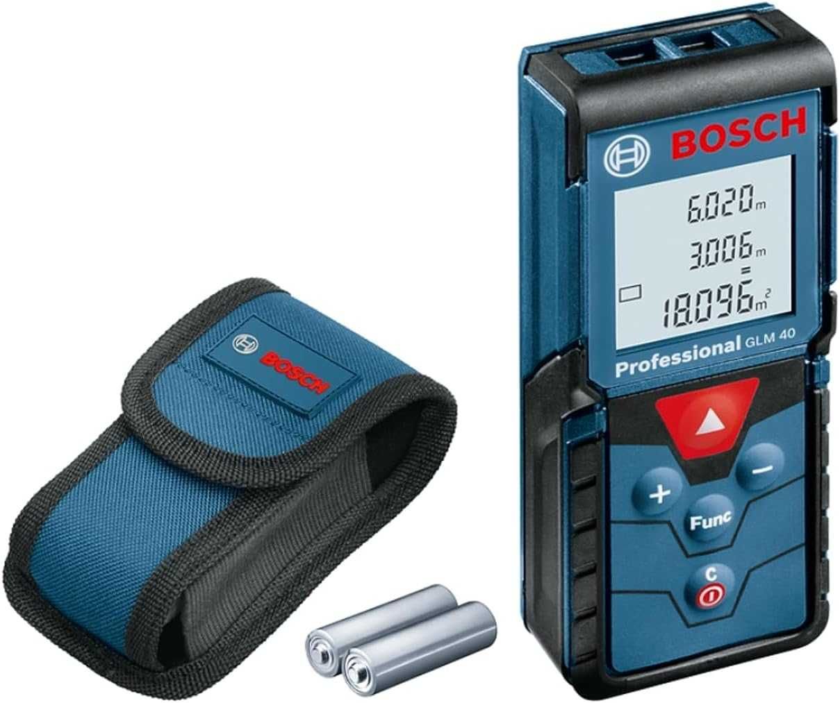 Bosch Professional GLM 40-лазерен далекомер/ролетка,1.5mm точност