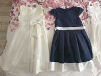 Set de 2 rochii fete rochite copii 7-9 ani - 130 cm - livrare gratuita
