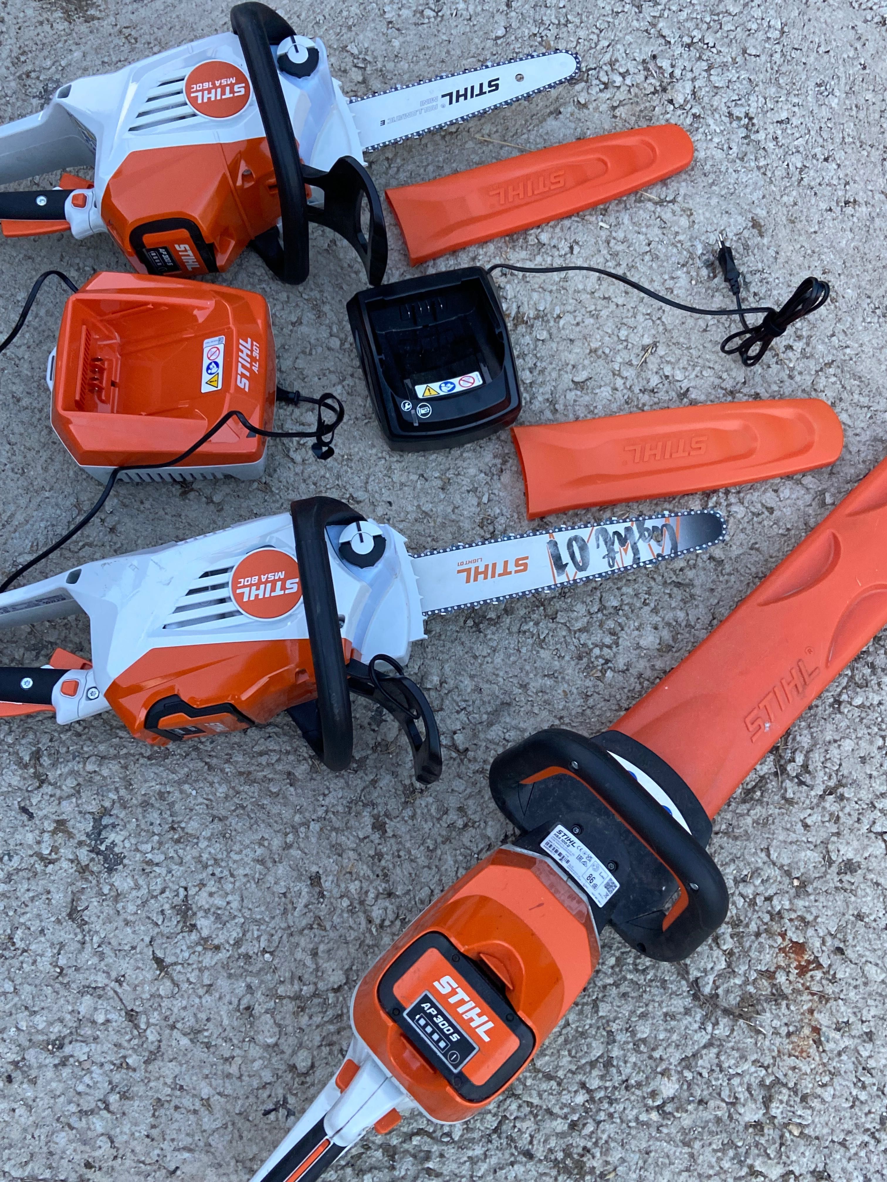Drujba Stihl msa 220 pe acumulator