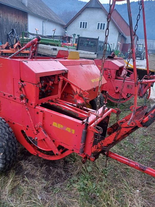 Welger AP 41,42 balotiera. Recent adusa din Germania