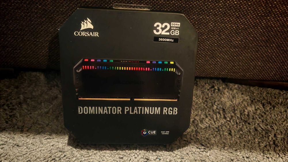 Рам памет Corsair Dominator Platinum RGB 32GB (4 x 8GB) DDR4 3600MHz