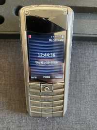 Перфектен! Nokia-Vertu Ascent X titanium red