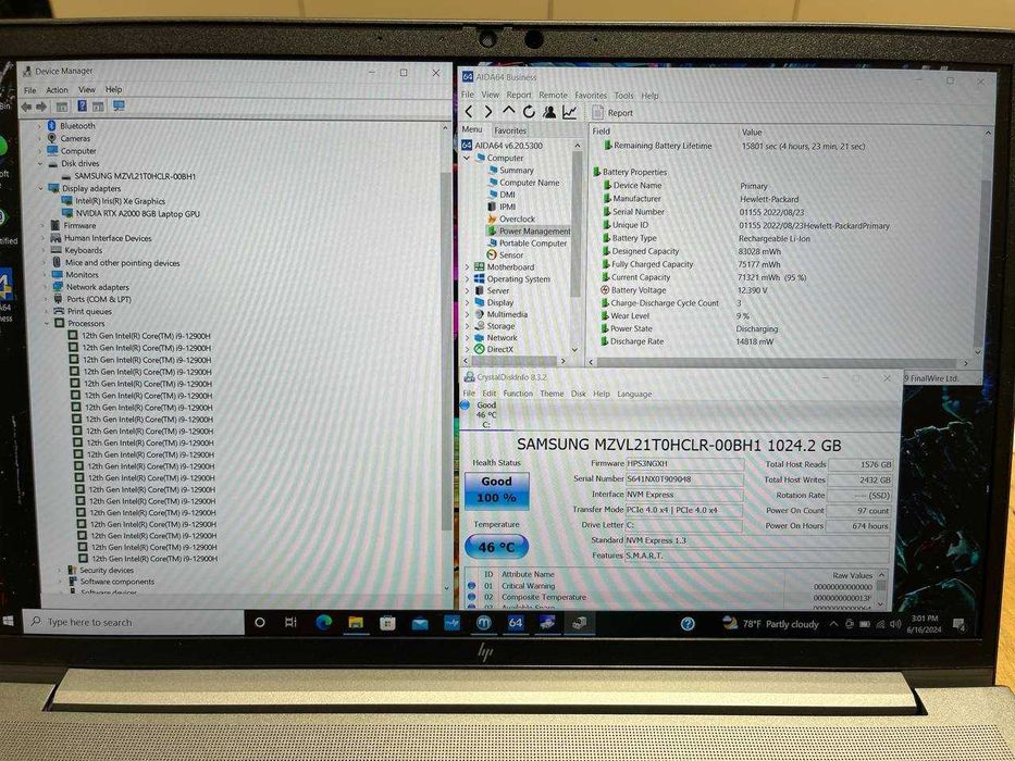 Ноутбук HP ZBook Power 15,6 G9
