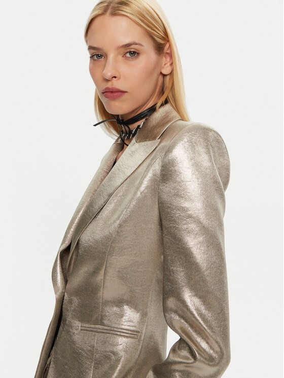 Вталено златно сако Patrizia Pepe, размер 38 XS/S, 44 M,48 L,ново!