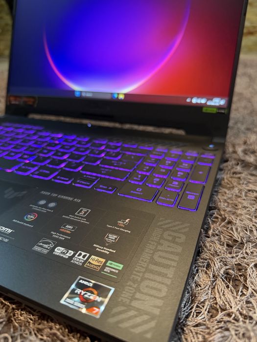 Laptop Gaming ASUS TUF AMD Ryzen™ 7 si NVIDIA® GeForce RTX™ 4060