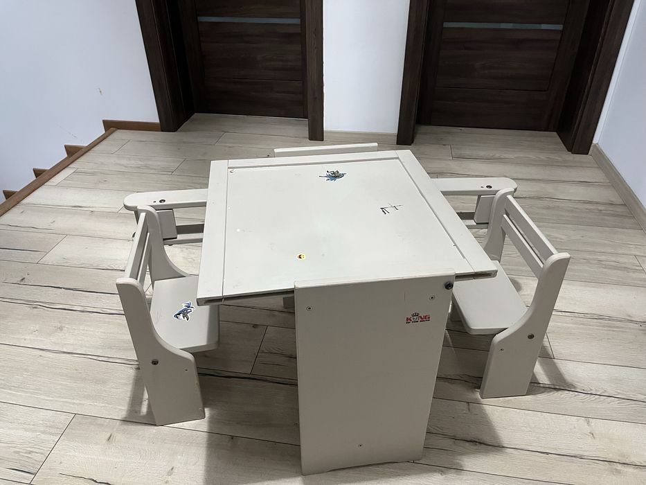 Birou cu 2 acaunele demontabil