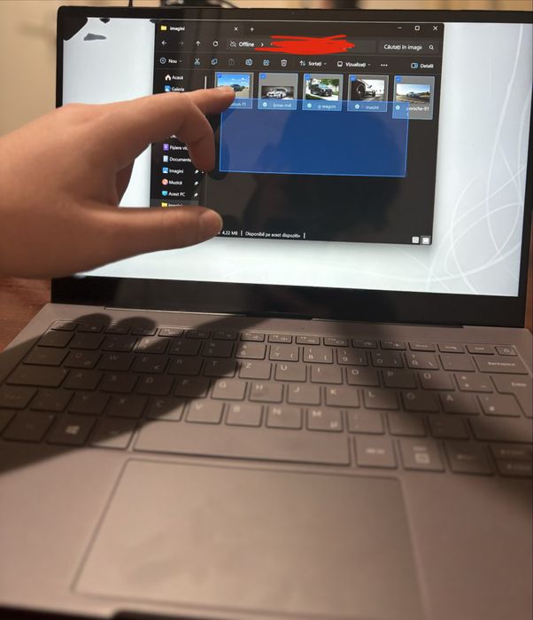 Laptop Samsung galaxy book S office, foarte slim si usor