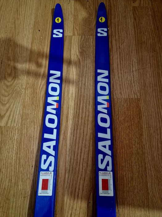 Ски щеки обувки за ски бягане.