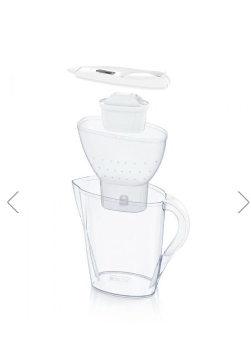 Cana flitranta Brita Marella, 2.4 L, Alb, fara cartuse
