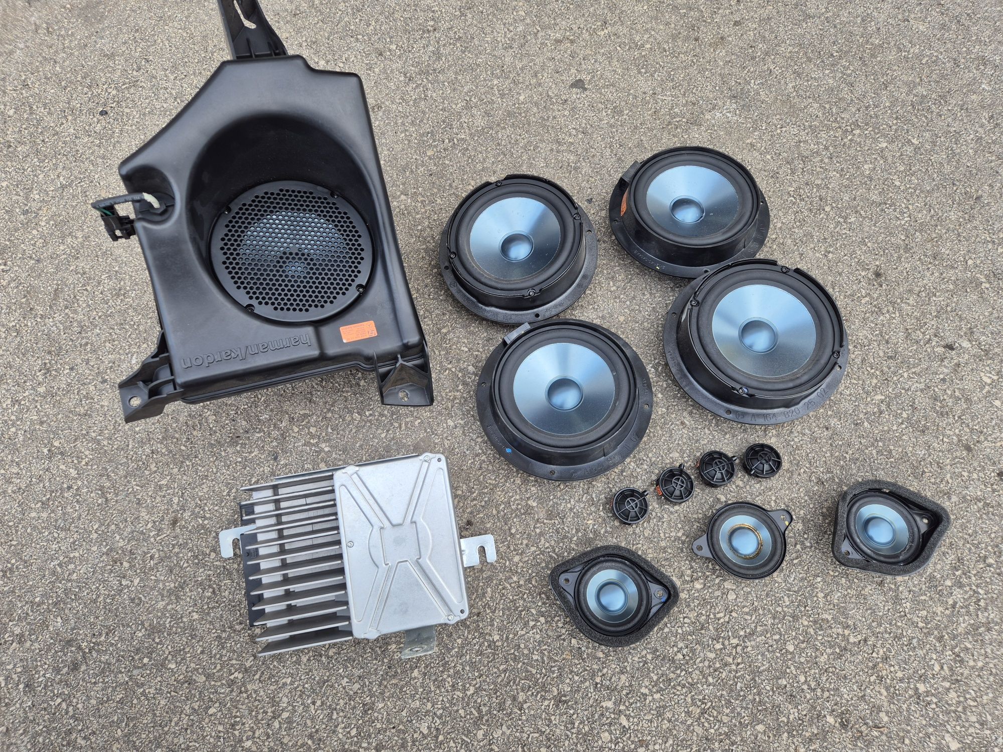 Harman Kordon Мерцедес ML W164 GLX164 Mercedes МЛ ГЛ