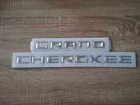 сребрист надпис емблема Jeep Grand Cherokee