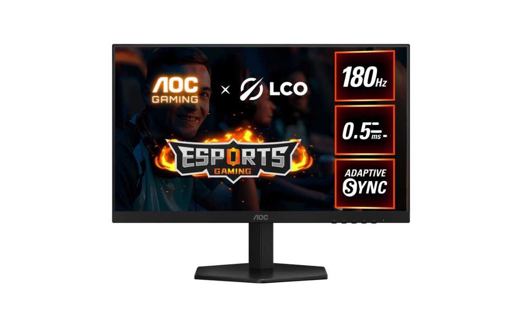 Монитор за игри AOC 24G42E, 23.8",FullHD,180HZ,Adaptive Sync,IPS,HDR10
