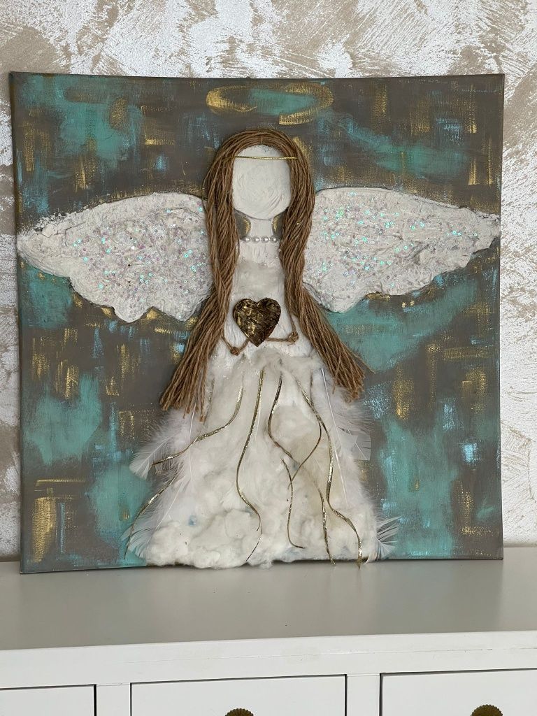 Tablou handmade Relief Angel