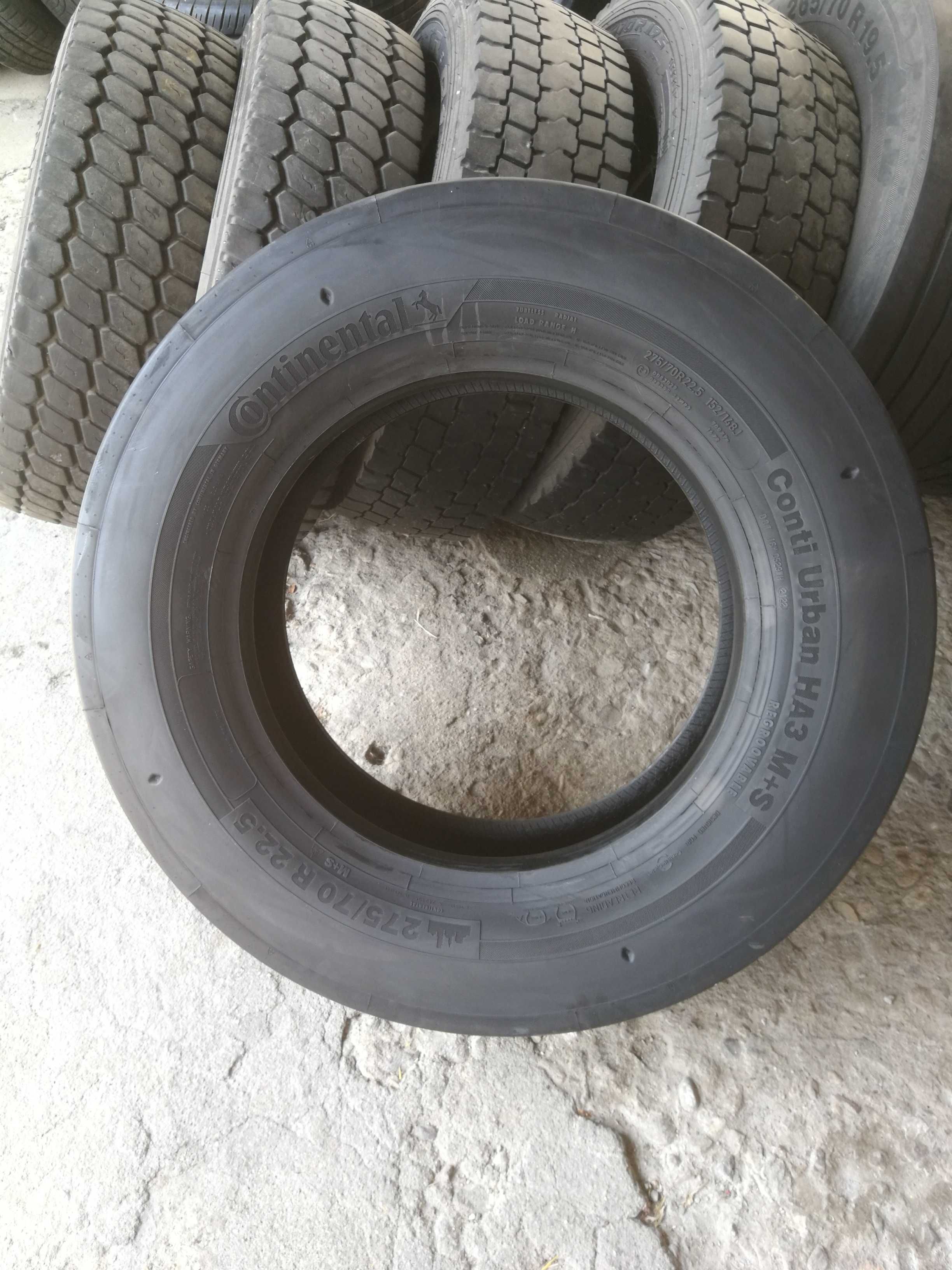 Нови гуми R22.5 275/70 Continental Urban HA3 M+S 152/148J 840лв. С ДДС