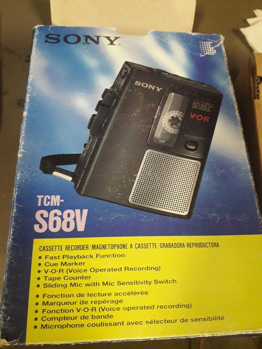 Диктофон плеер SONY TCM-S68V