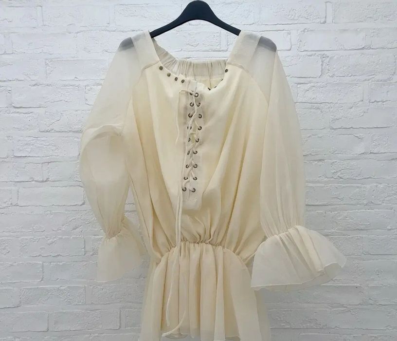 Bluza(tunica) cu floare detasabila!