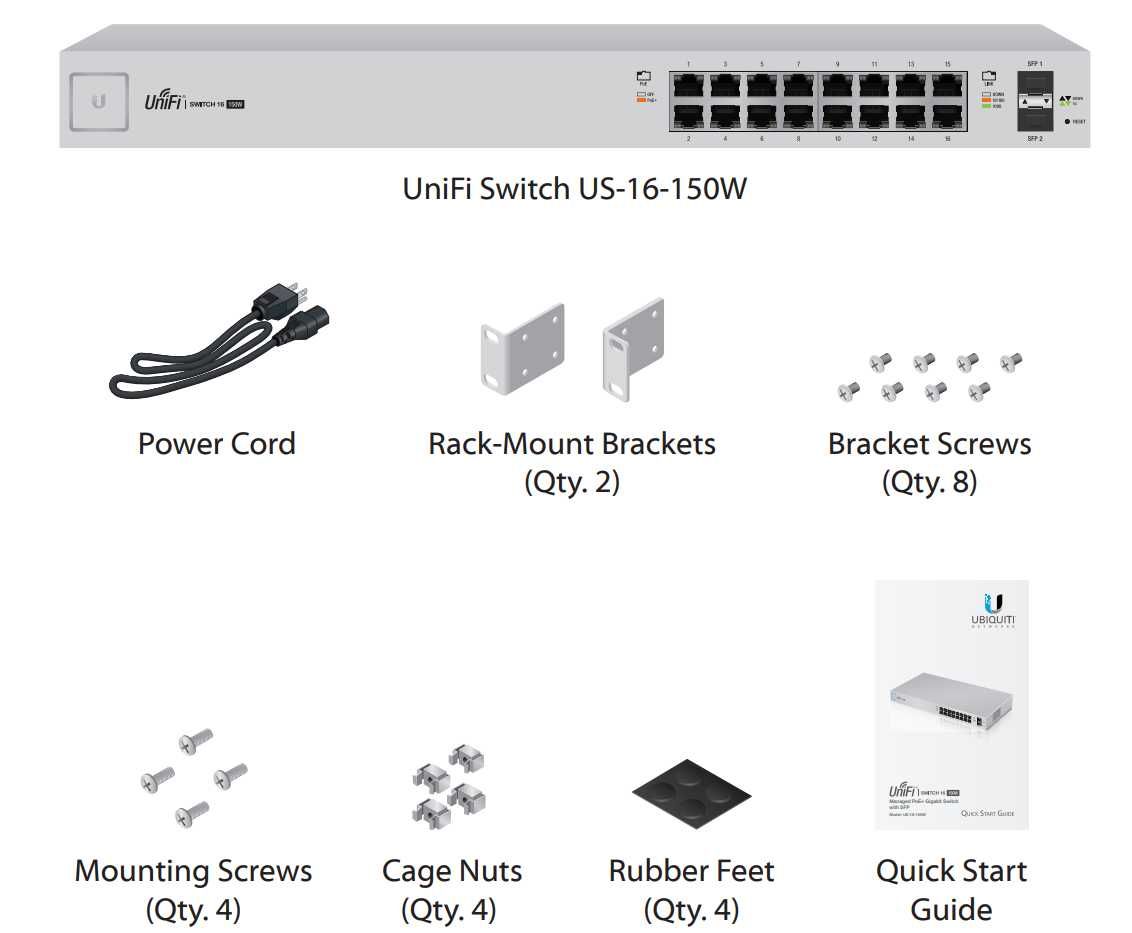 UniFi Switch 16 150W (US-16-150W)
