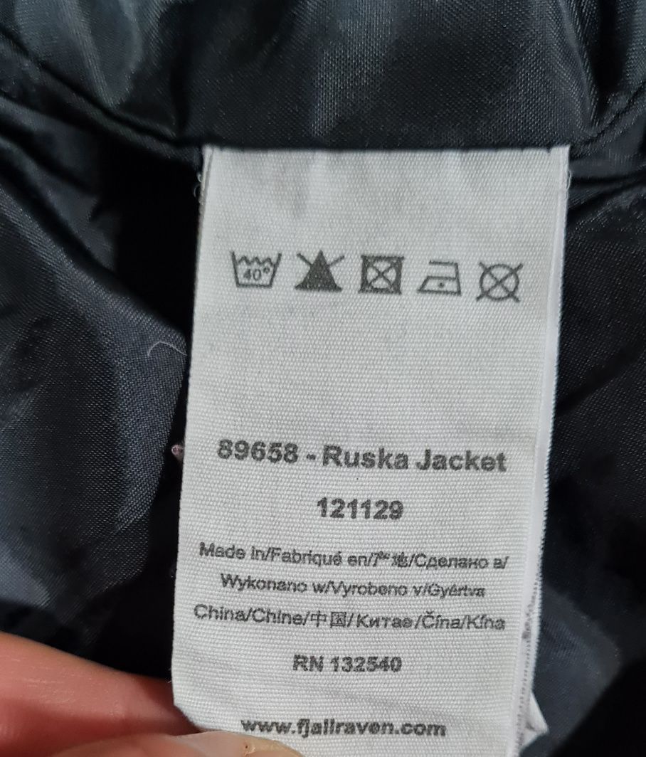 Gaca parka Fjallraven Ruska dame XL