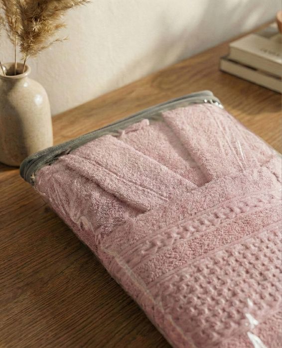 Халат с качулка и кърпа 50/90