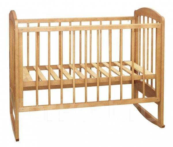 Детская кроватка (манеж) деревянная производство Россия, ЭКО дерево