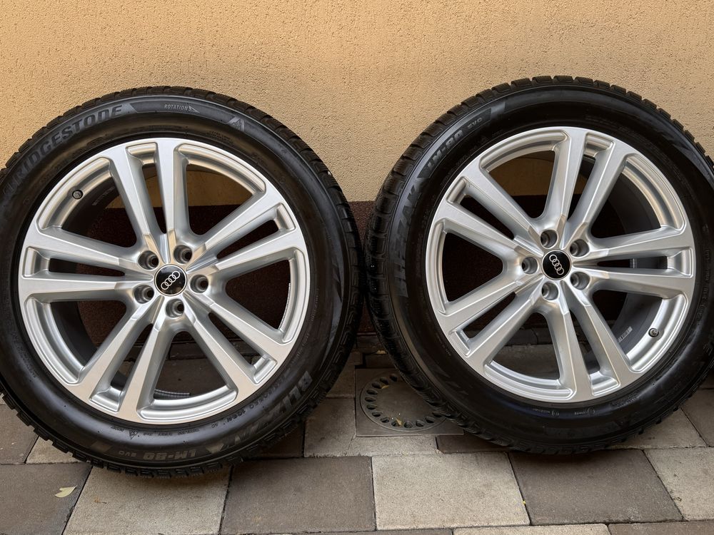 Jante / Roti 20" O.E. Audi Q7 Q8 anvelope iarna 255 50 R20. 8mm profil