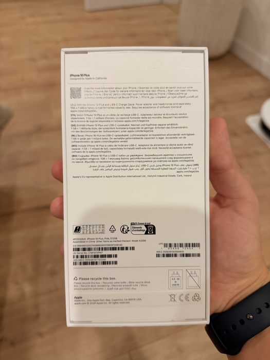 Iphone 16 plus 512gb roz