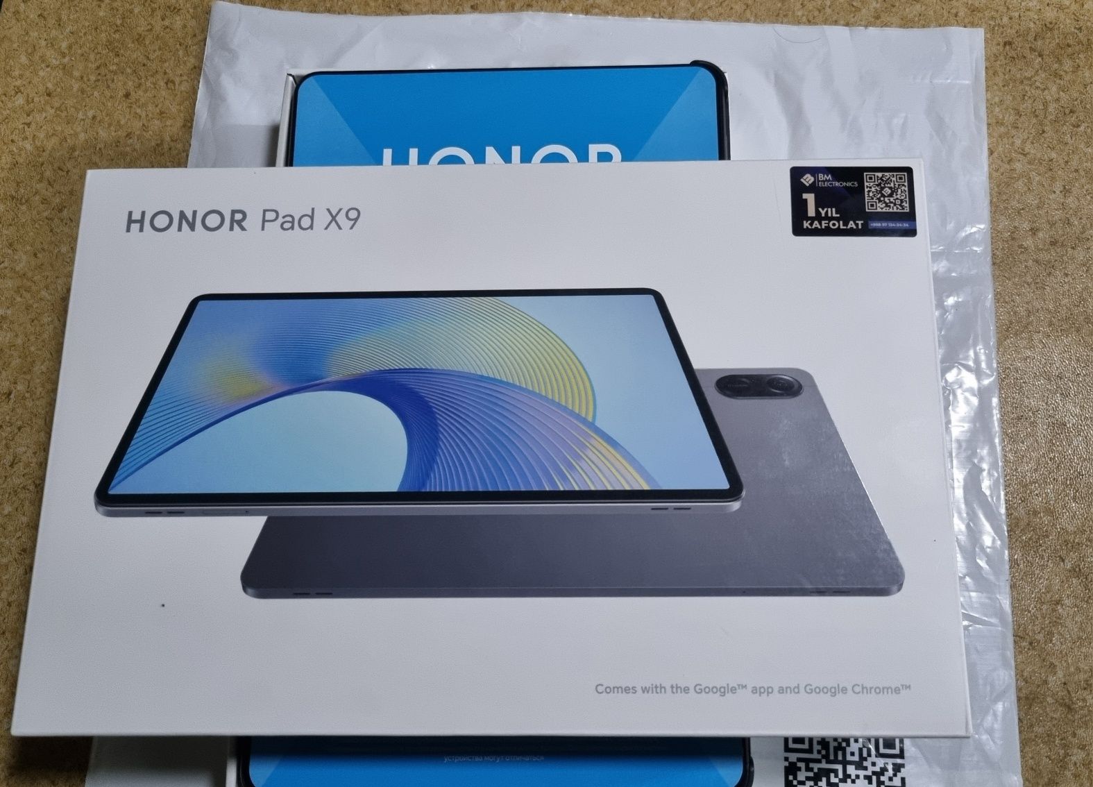 HONOR PAD X9 11.5' 4G (simcard)  7/128Gb Yangi full complekt