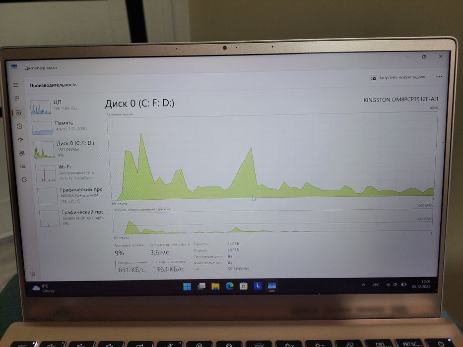 MSI Modern 14 i7 11-avlod
