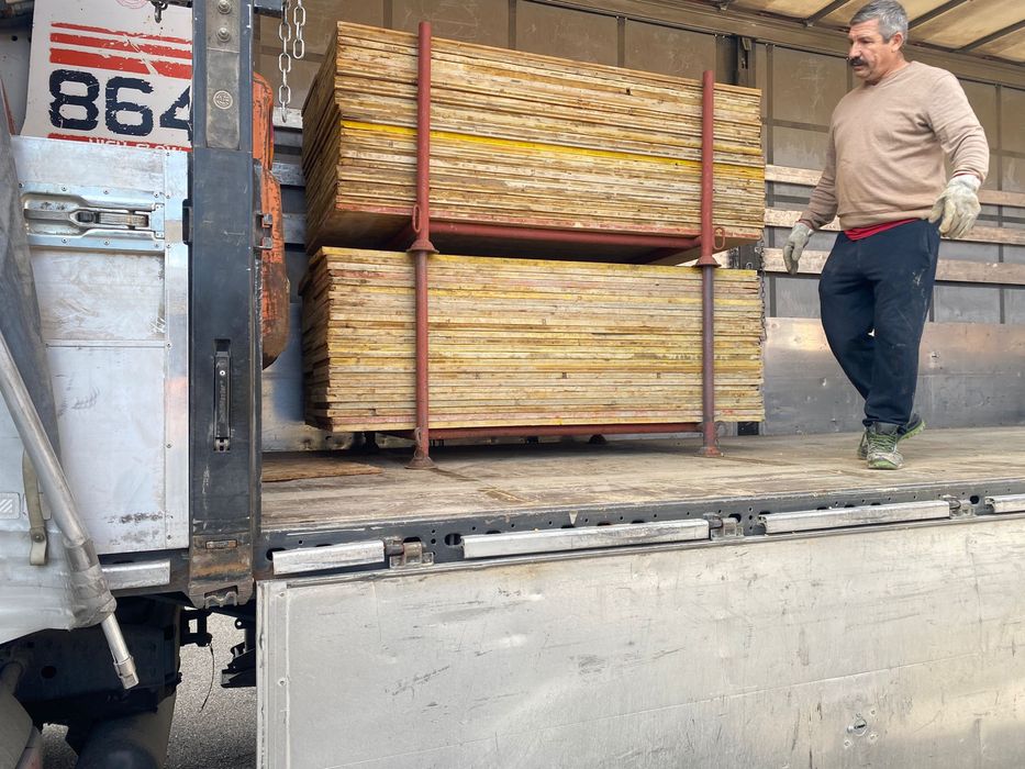 Placa doka 2m x0.5 m 27 mm