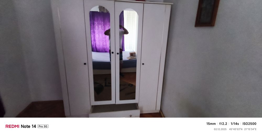 Vand dulap,pat dormitor