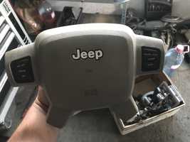 Airbag volan crem cu comenzi Jeep Grand Cherokee 2005-2010
