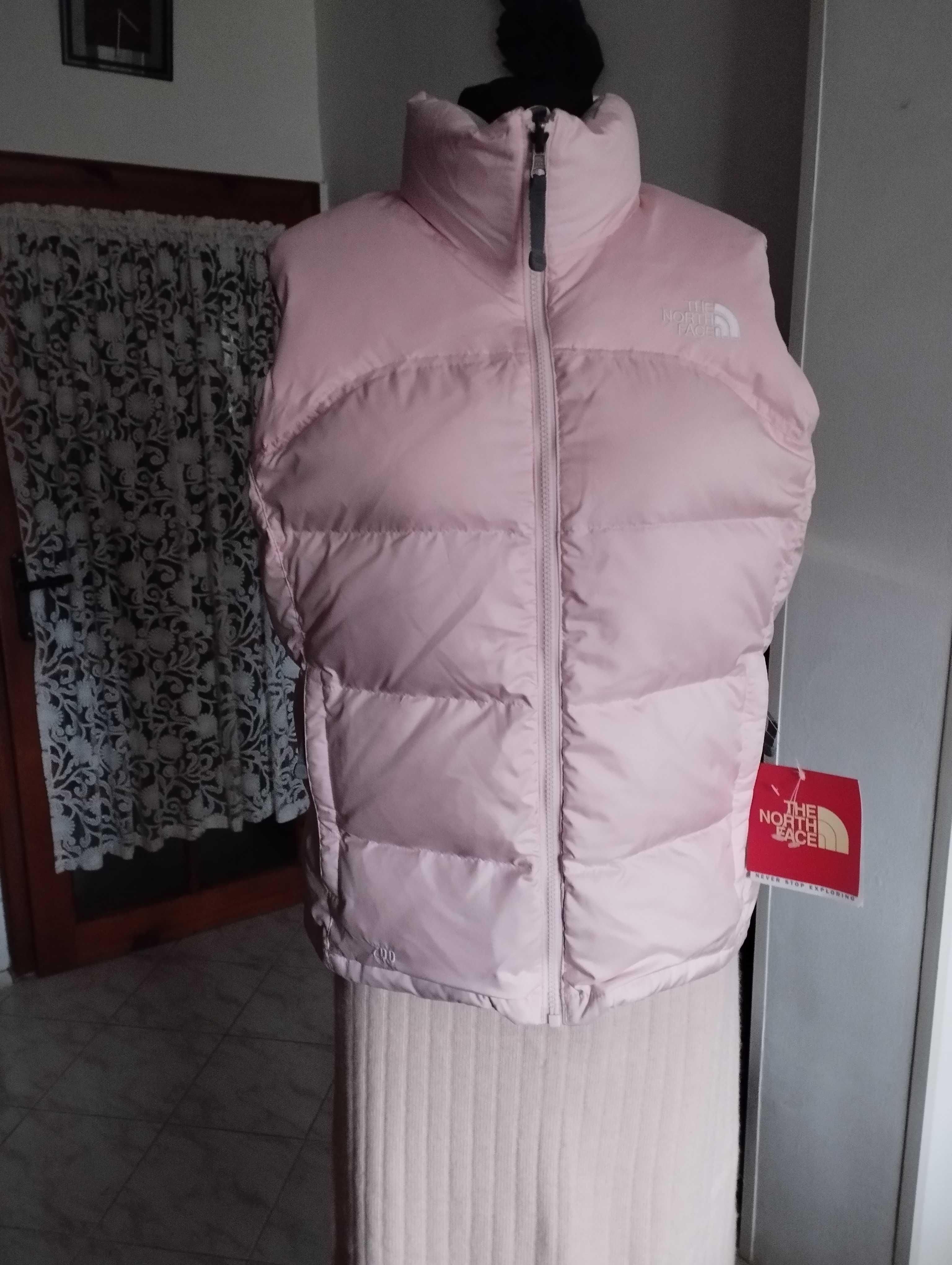 THE NORTH FACE Естествен пух-дамски розов елек