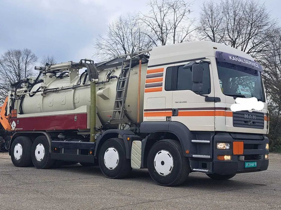 MAN 32.463 FFDC Vidanja Inox ADR Clasa 3