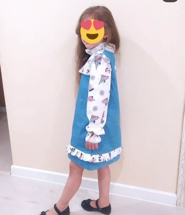 Платье из хлопка.